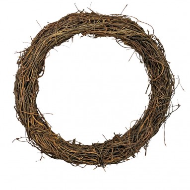 Natural Rattan Wreath (Various Sizes)