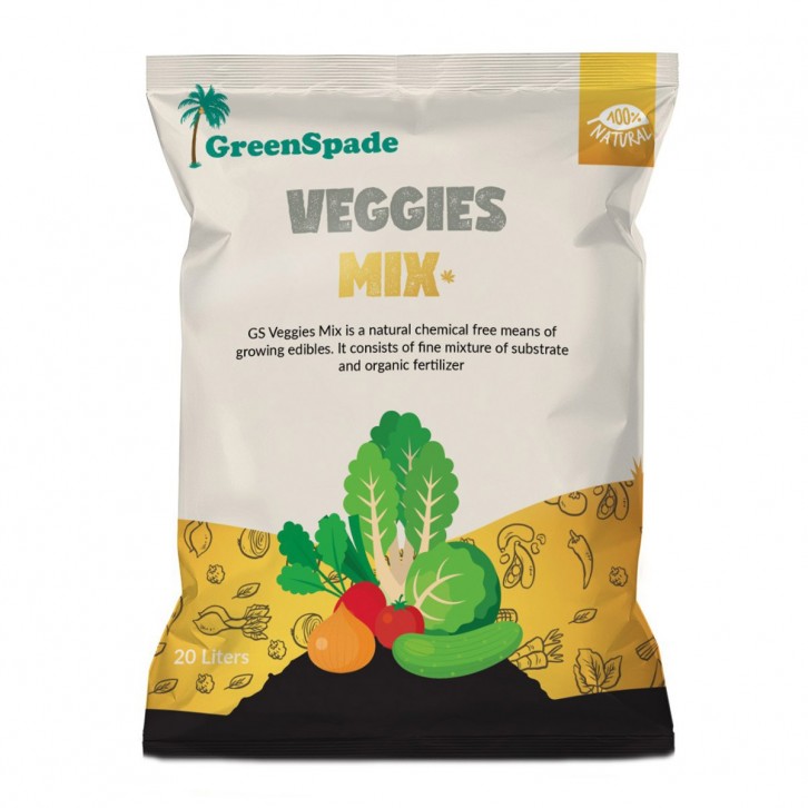Organic Veggies Mix (GreenSpade)