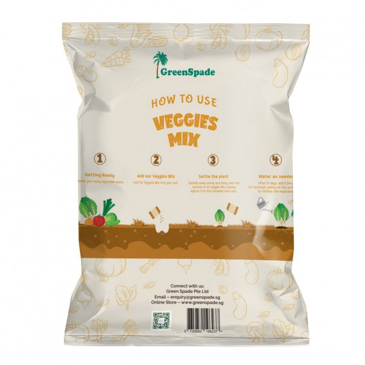 Organic Veggies Mix (GreenSpade)