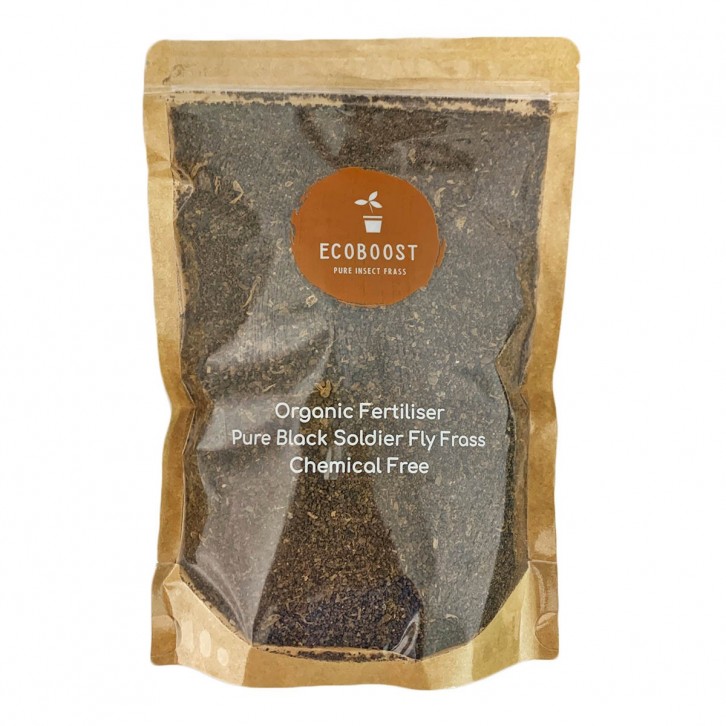 Organic Fertilizer - Pure Black Soldier Fly Frass Chemical Free (EcoBoost)