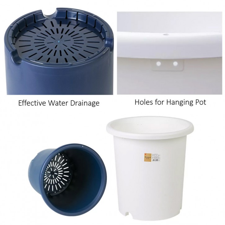 Plastic Planter Pot - Deepot Irisohyama (IRIS)