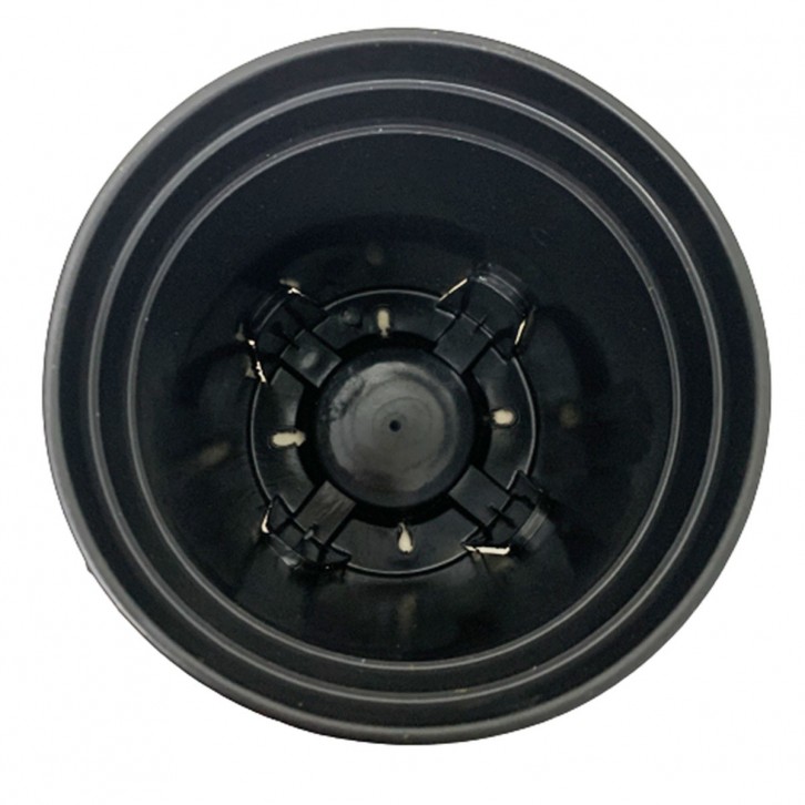 Plastic Planter Black Pot - Fei Tian Lin (飞天霖)