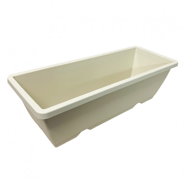 Rectangular Planter Box With Metal Rack