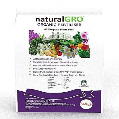 All-Purpose Organic Fertilizer NPK 5-5-5 (naturalGRO)