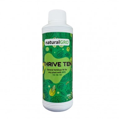 THRIVE TEN Organic General Fertilizer NPK 10-10-10 (naturalGRO)