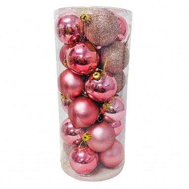 6cm(Ø) Christmas Ornament Balls (Assorted Colors)