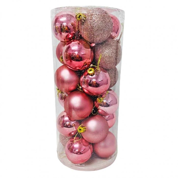 6cm(Ø) Christmas Ornament Balls (Assorted Colors)