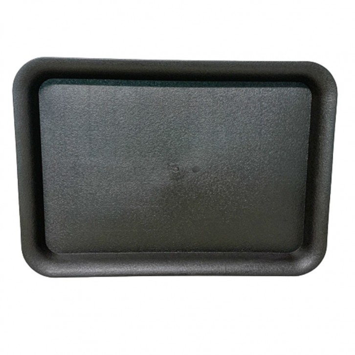 Plastic Rectangle Tray - Dark Grey (Hua Bo Shi 花博士)