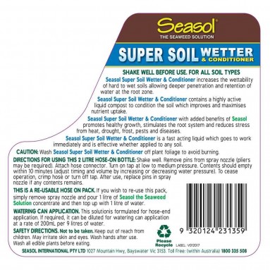 Super Soil Wetter & Conditioner (Seasol)