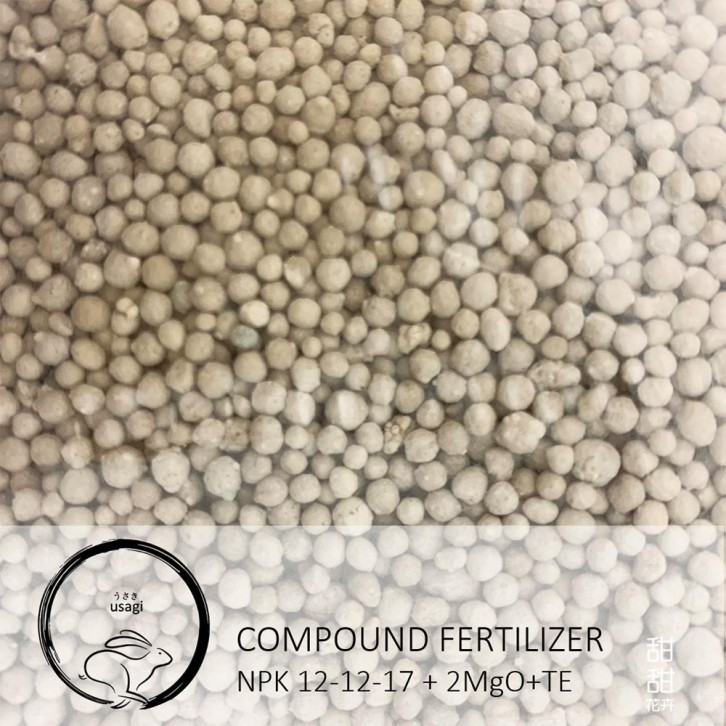 Compound Fertilizer NPK 12-12-17 + 2MgO+TE (Usagi)