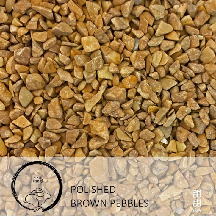 Polished Brown Pebbles (Usagi)