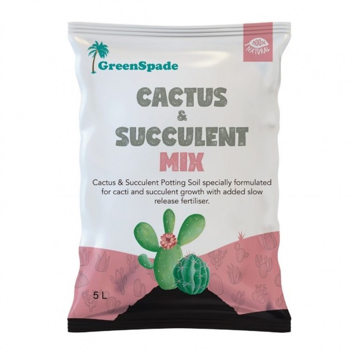 Cactus & Succulent Mix (GreenSpade)