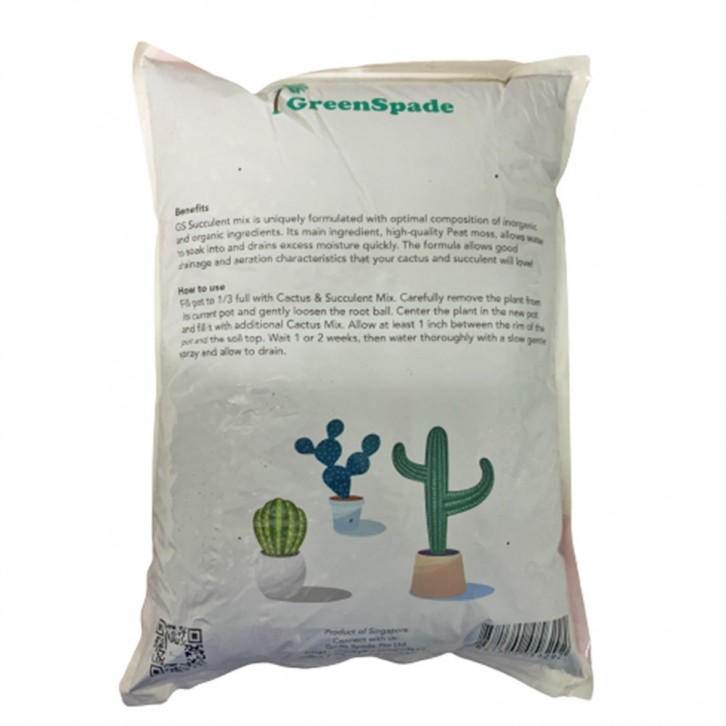 Cactus & Succulent Mix (GreenSpade)