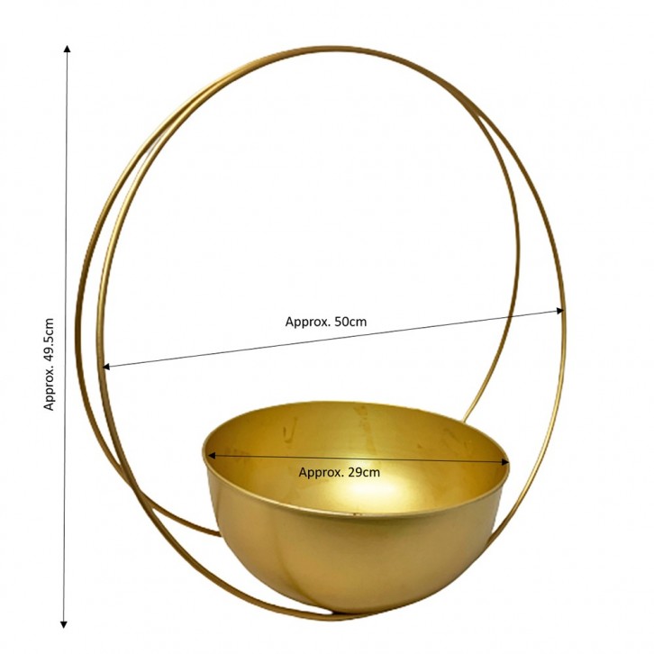 Elegant Gold Flower Stand (Various Design)