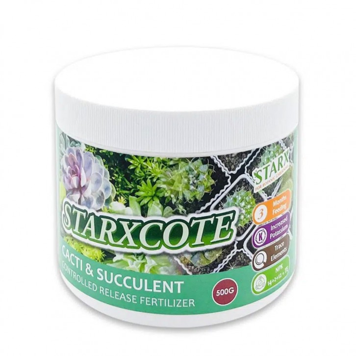 STARXCOTE Cacti & Succulent Controlled Release Fertilizer NPK 14-2-12+TE (STARX)