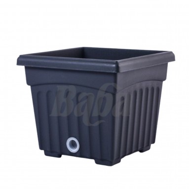 Plastic Planter Pot - SQ Square Series (Baba)