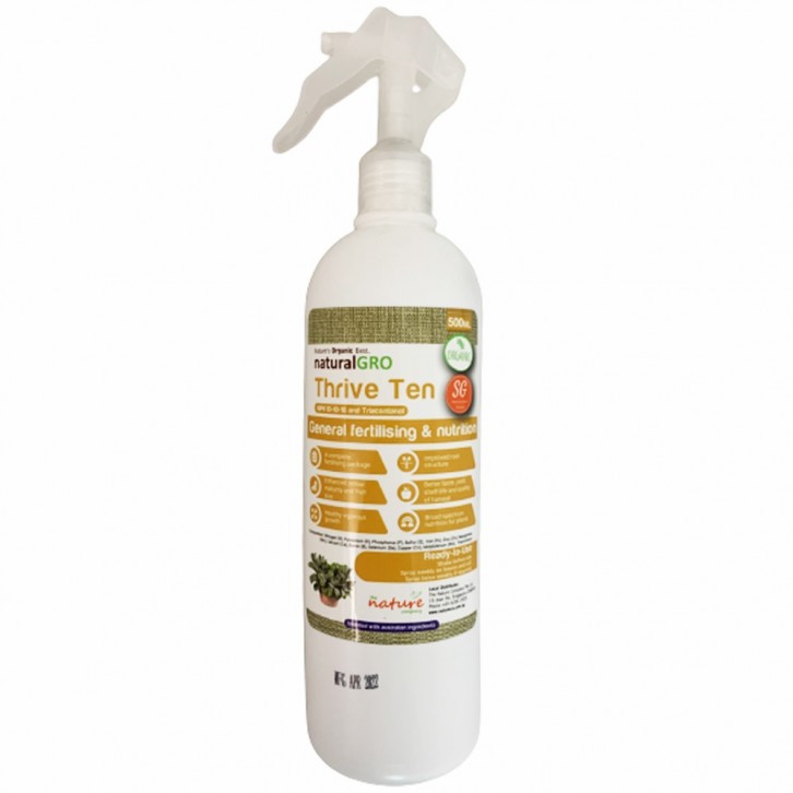 THRIVE TEN Organic General Fertilizer NPK 10-10-10 (naturalGRO)
