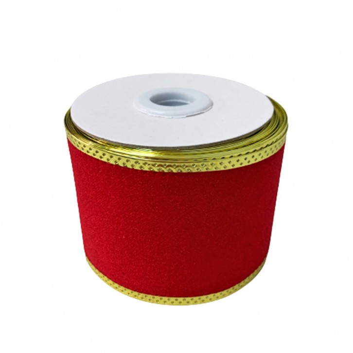 Classic Christmas Red Velvet Ribbon