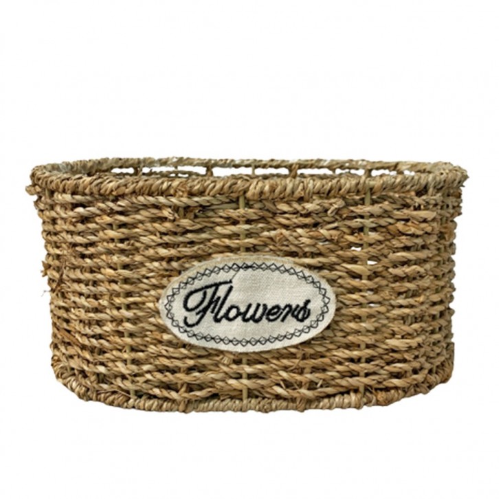 Woven Flower Basket