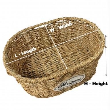 Woven Flower Basket