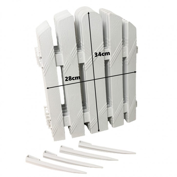 Plastic Garden Fence No. 308 (BABA)