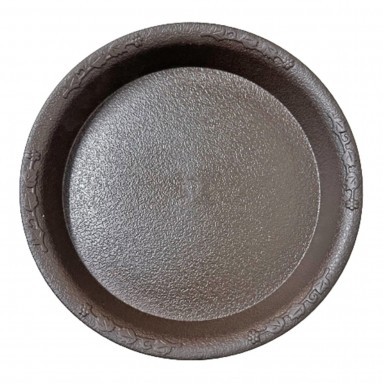 Plastic Saucer - DARK BROWN (Hua Bo Shi 花博士)