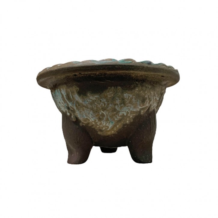 Tokoname Tripod pot (Bonsai Pot)