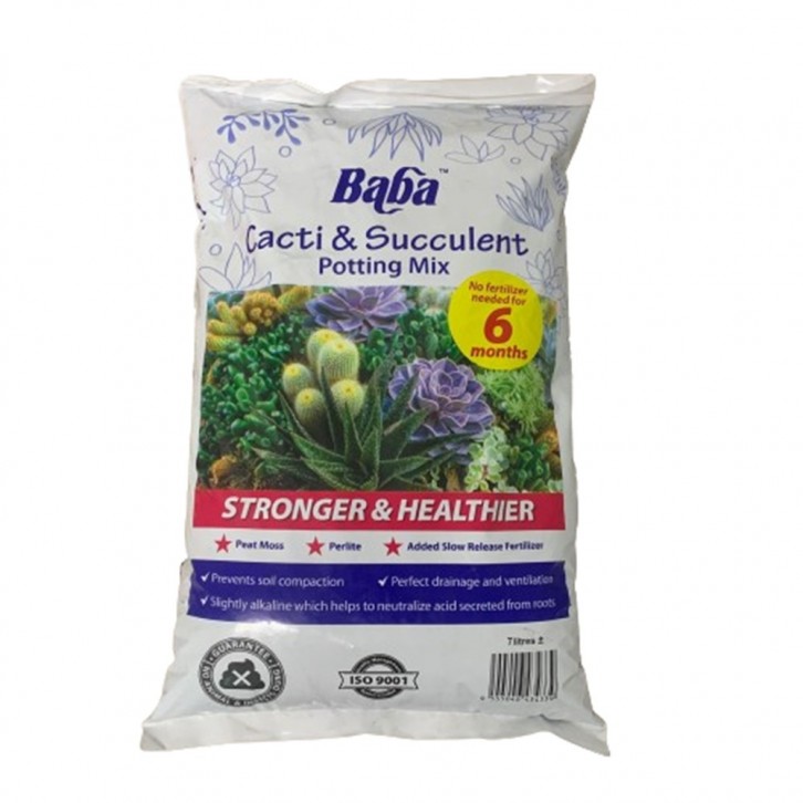 Cacti & Succulent Potting Mix (Baba)