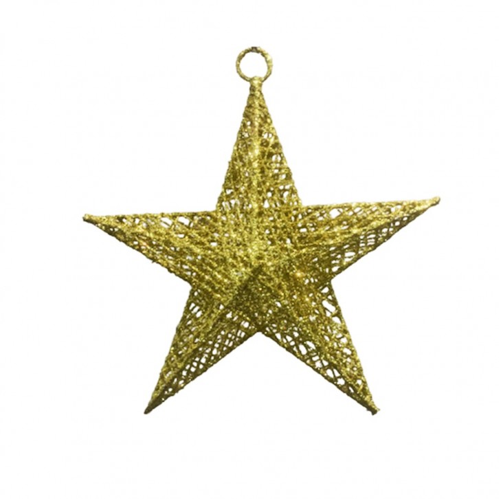 Glittering 3D Christmas Star