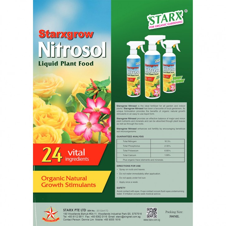 STARXGROW Nitrosol - Liquid Plant Food (STARX)