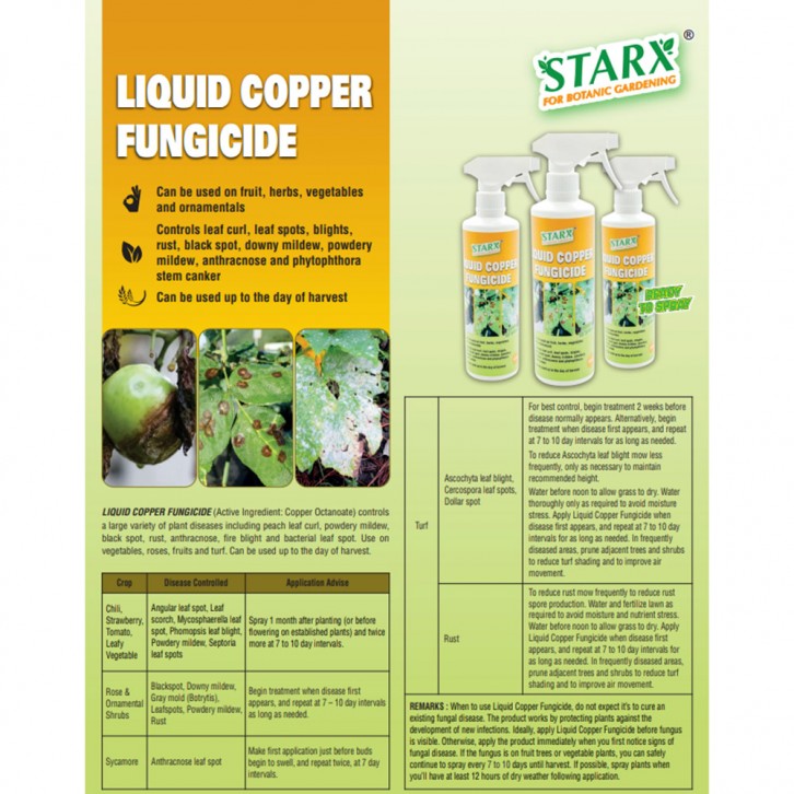 STARXLIQUID Liquid Copper Fungicide (STARX)