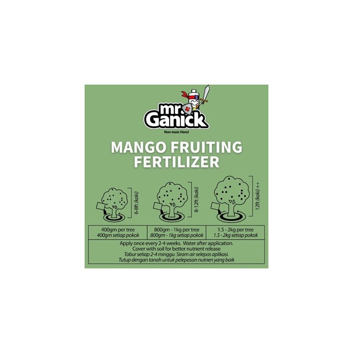 MR GANICK Mango Fruiting Fertilizer