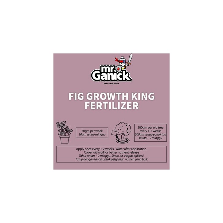 MR GANICK Fig Growth King Fertilizer