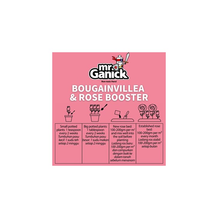 MR GANICK Bougainvillea & Rose Booster