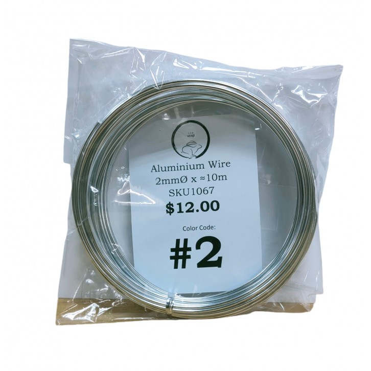 Colored Aluminium Wire 2mmØ