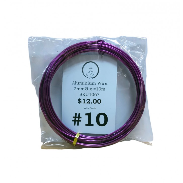 Colored Aluminium Wire 2mmØ
