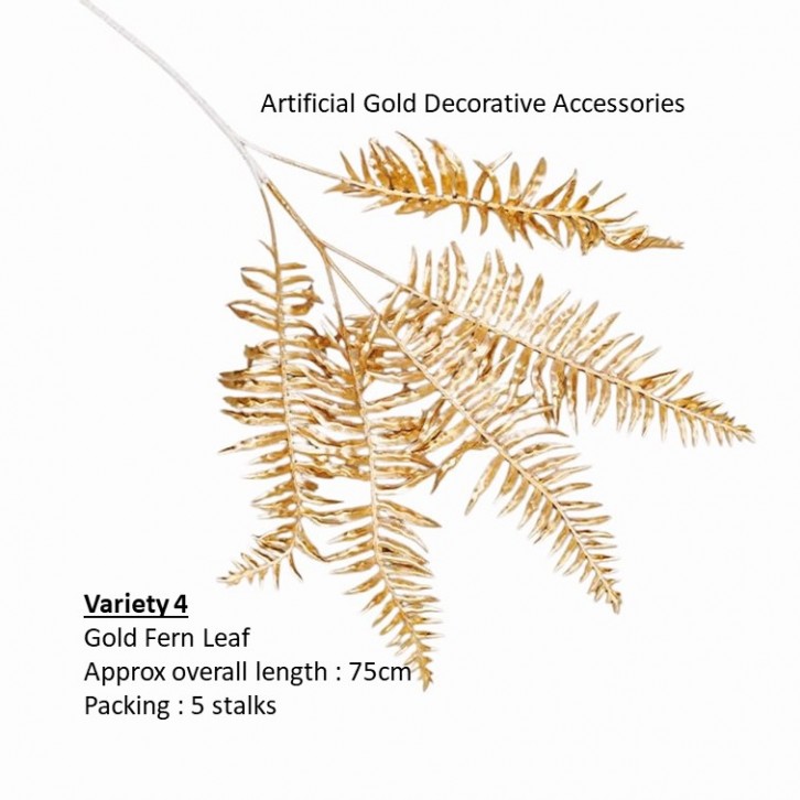 Artificial Gold Decorative Accessories