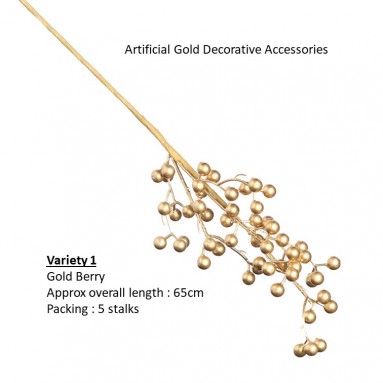 Gold Decorative Accessories (Gold leaves)