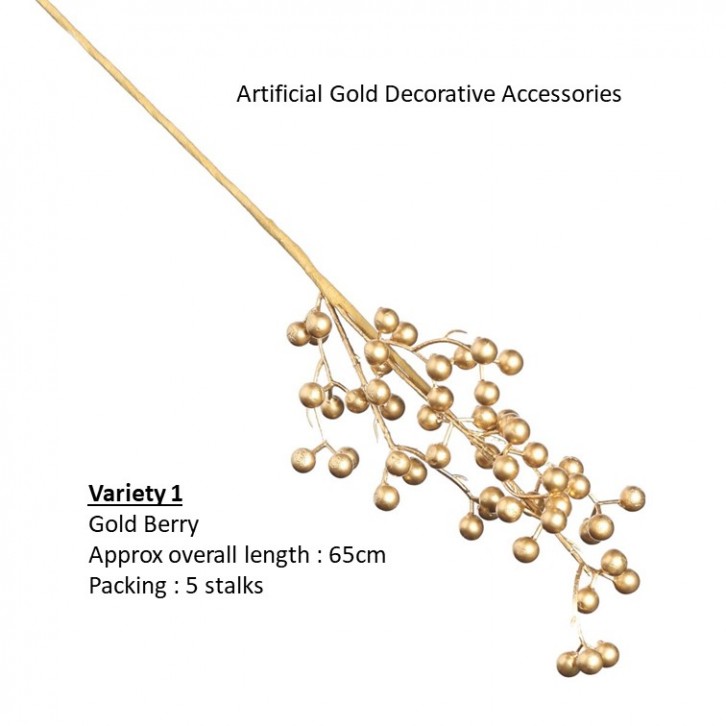 Gold Decorative Accessories (Gold leaves)