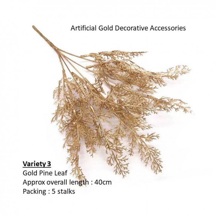 Artificial Gold Decorative Accessories