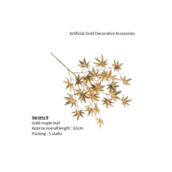 Artificial Gold Decorative Accessories