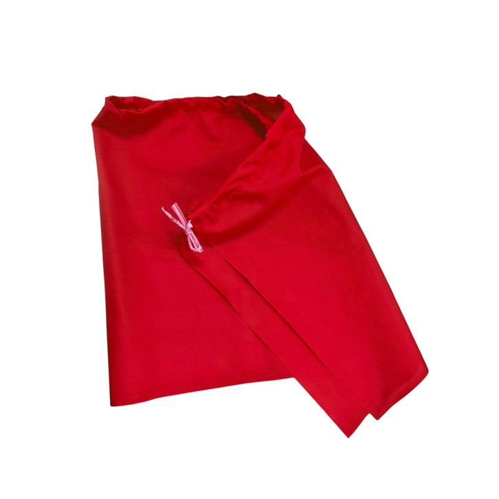 Customised skirting (Red cloth pot wrap)