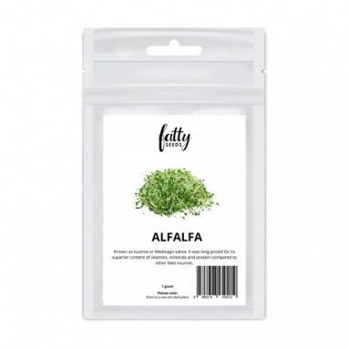 Fatty Seeds: Alfalfa