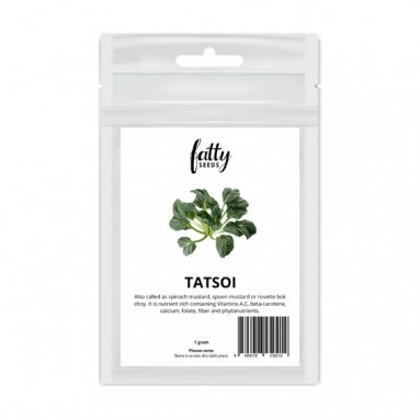 Fatty Seeds: Tatsoi