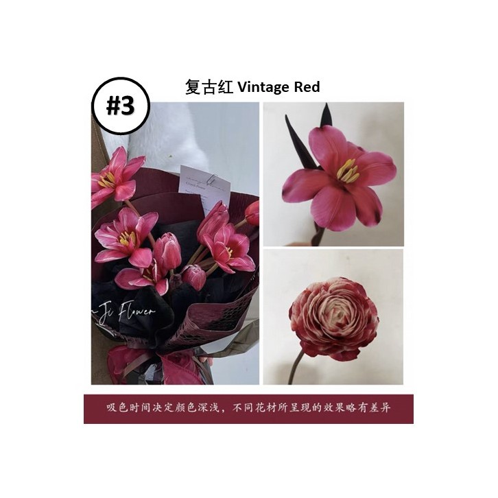 Liquid Dye for fresh flowers