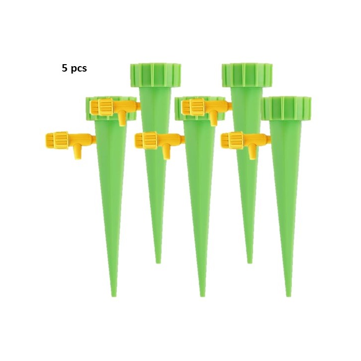 Auto drip watering spikes