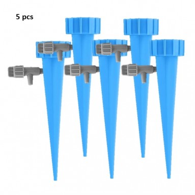 Auto drip watering spikes