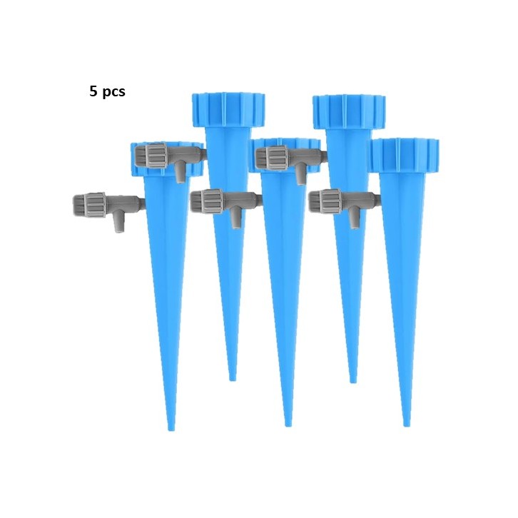 Auto drip watering spikes