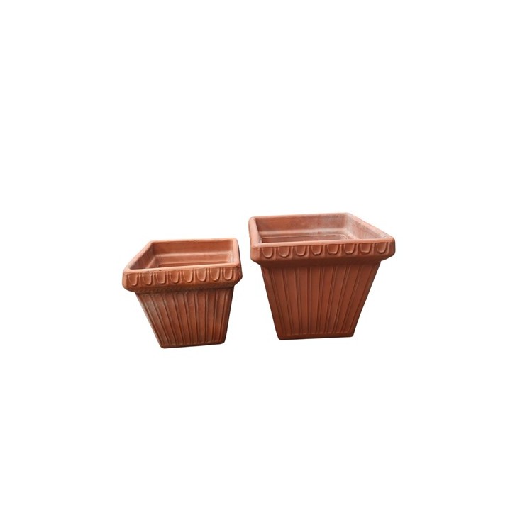 Terracotta Square Planter (Italy)