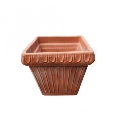 Terracotta Square Planter (Italy)